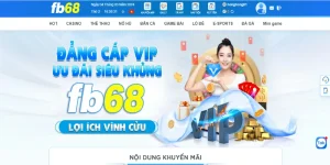 Các cược thủ ở cấp độ VIP sẽ được hưởng ưu đãi đặc biệt khi thăng cấp