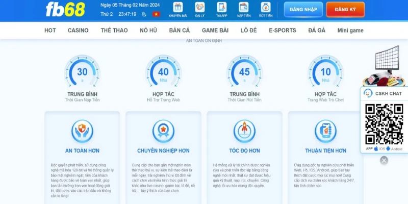 Liên hệ trực tiếp với bộ phận CSKH của nhà cái để nhận hỗ trợ khi gặp sự cố